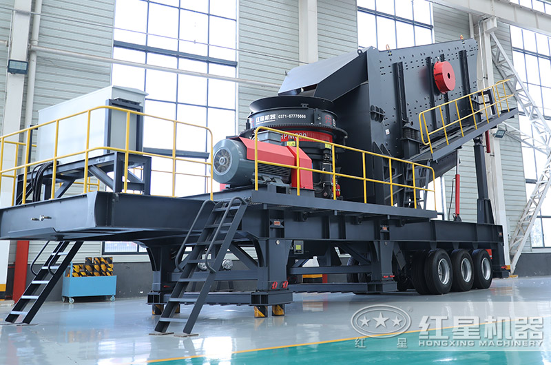 輪胎式移動破碎站